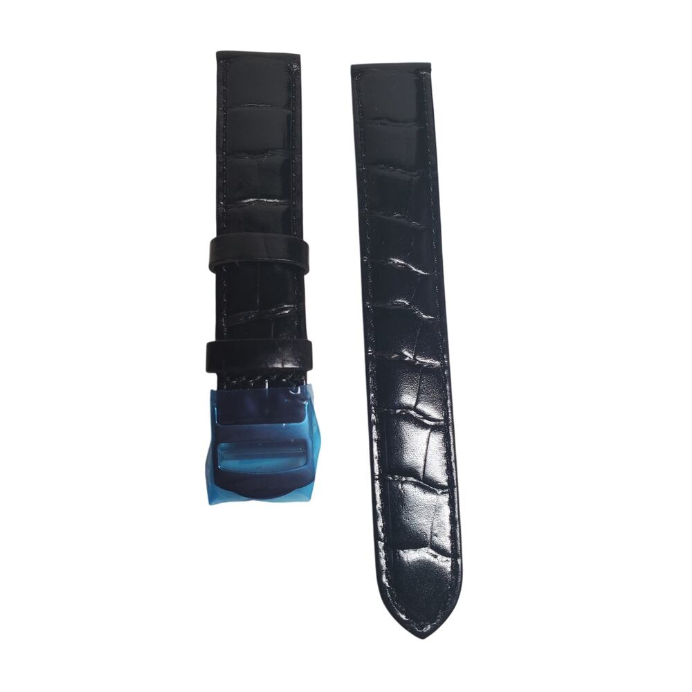 Bandenba Watch Band - Leather - Black 17mm